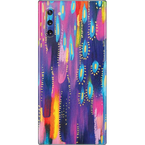 Etta Vee Kaleidoscope Brush Stroke Galaxy Note 10 Skin